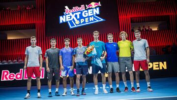 Los participantes del Red Bull Next Gen Open.