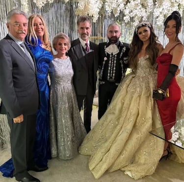 Vicente Fernández Jr. se casa con Mariana González: las fotos y videos de la ceremonia