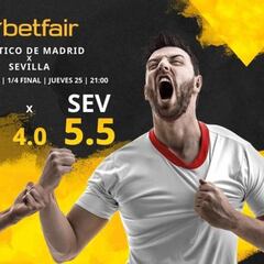 Atlético de Madrid vs. Sevilla FC: horario, TV, estadísticas, cuadro y pronósticos