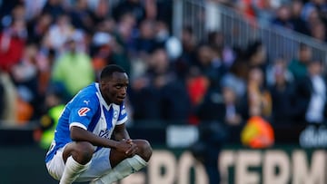 22/12/24 PARTIDO PRIMERA DIVISION
VALENCIA CF - DEPORTIVO ALAVES
TRISTEZA MOUSSA DIARRA