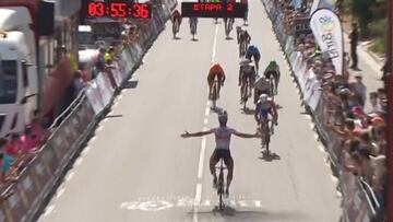 Resumen y resultado de la Vuelta a Burgos 2020, etapa 2