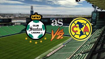 Santos Laguna vs América (0-1): Resumen del partido y videos