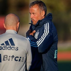 Alineación posible de España contra Italia en la Nations League