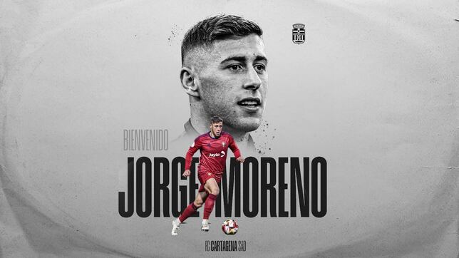 Jorge Moreno, comodín para la defensa del FC Cartagena