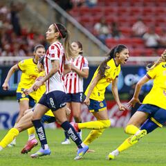 América rescata empate ante Chivas en las Semifinales