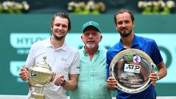 Bublik reconquista Halle y alarga la sequía de Medvedev