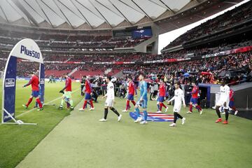 Atl¨¦tico de Madrid-Valencia en im¨¢genes