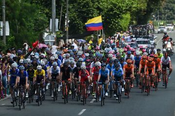 Palmira se vistió de gala y por sus calles rodó el pelotón de la Carrera y las principales figuras de nuestro ciclismo, los más aplaudidos.