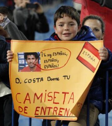 Las imágenes del España-Italia