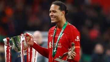 Virgil van Dijk sobre Luis Díaz: "Estuvo increíble"