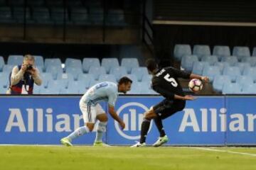 Iago Aspas y Varane.