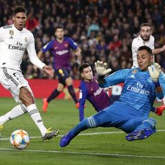 En números: el brutal partido de Keylor Navas ante FC Barcelona