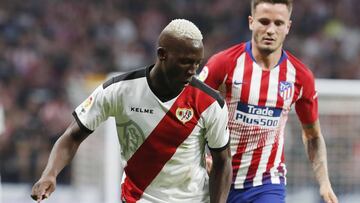 Advíncula con el Rayo Vallecano.