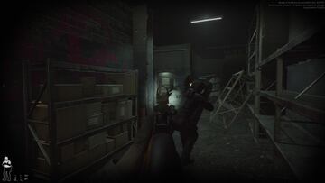 Tu equipamiento y el arma determina lo ¨¢gil que eres al inclinarte. Las l¨ªneas de tiro siempre deben ser limpias.