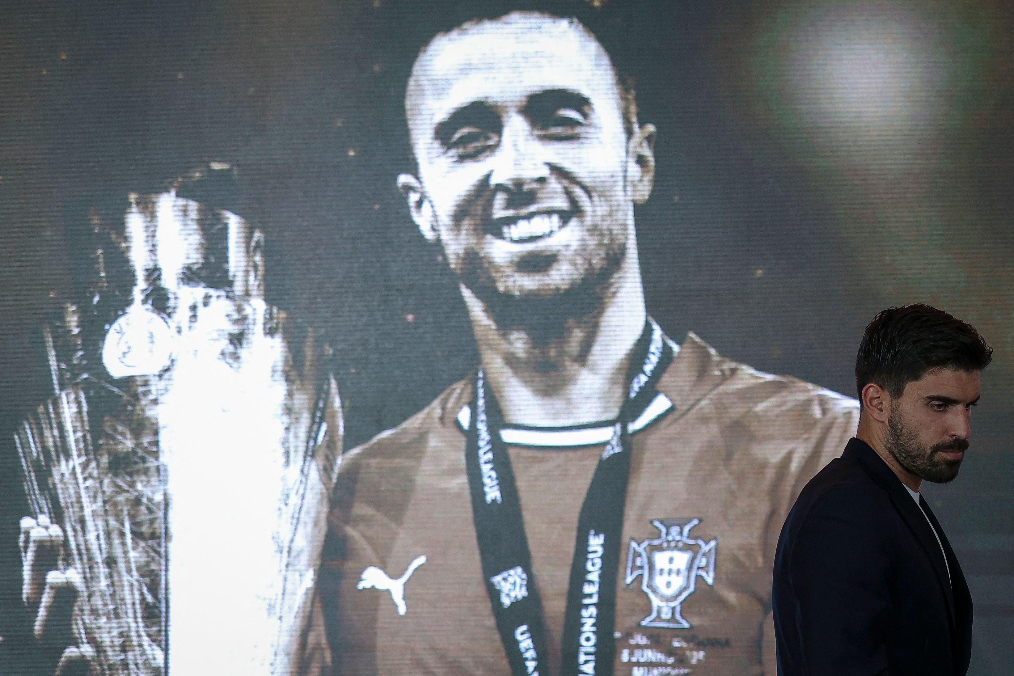 El impresionante homenaje de Ruben Neves con tatuaje para Diogo Jota