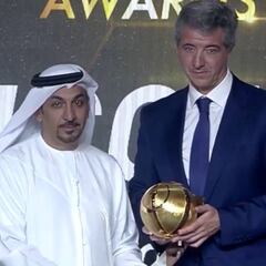 El Atlético, mejor club del año en los Globe Soccer