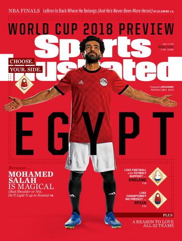 Mohamed Salah saldrá en la tapa de la edición dedicada al combiando faraónico que vuelve al Mundial después de 18 años de espera.