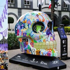 Regresa la megaofrenda de Día de Muertos al Zócalo capitalino