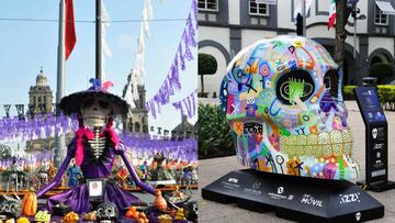 Regresa la megaofrenda de Día de Muertos al Zócalo capitalino