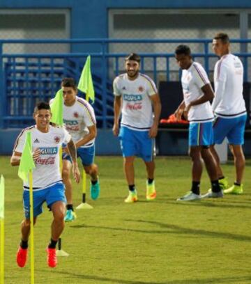Colombia tuvo el domingo su segunda práctica en Manaos.