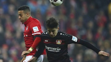 Bayer Leverkusen y Chicharito caen ante Bayern Munich