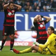 Chicharito participó los 90 minutos en el empate sin goles