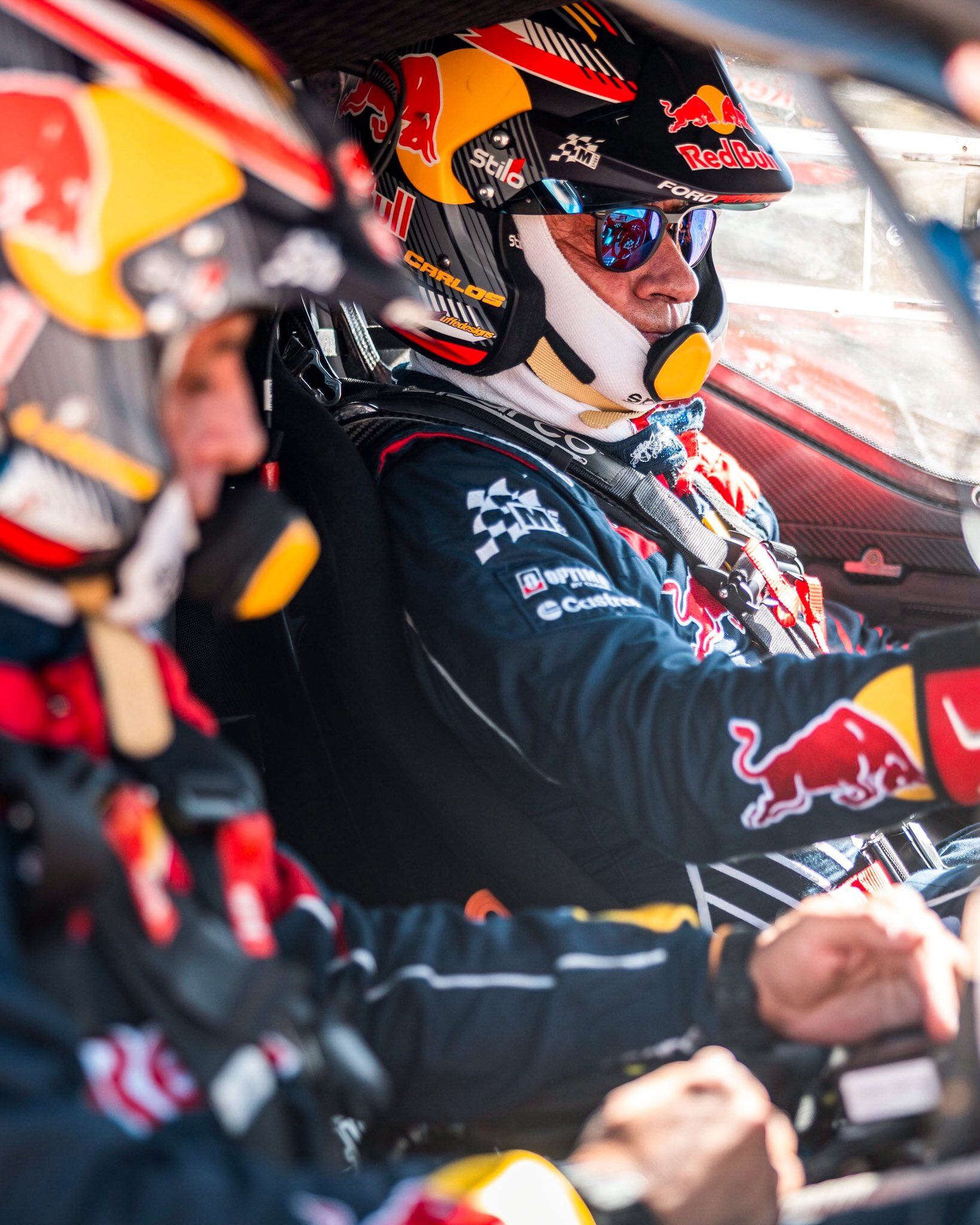 Carlos Sainz al volante del Ford Raptor con el que compite en el Rally de Marruecos y el Dakar.