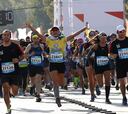 Selfies y fotografías se tomaron el Maratón de Santiago 2019