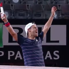 Oigan qué siente un tenista al ganar al Dios de la tierra: Schwartzman, tras dejar KO a Nadal