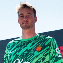 Lucas Bergström es el nuevo portero del RCD Mallorca