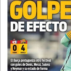 Felicidad por el triunfo en Ipurua; tristeza por la lesión de Busquets