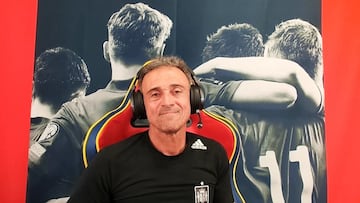 Luis Enrique, streamer.