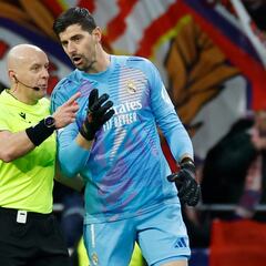 Courtois: “Estoy harto del victimismo del Atleti, siempre llorar...”