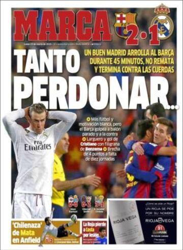 Portadas de la prensa deportiva