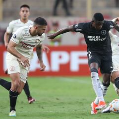 Botafogo gana en Perú y Junior está en octavos de Libertadores