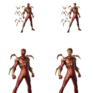 fortnite spiderman spider man iron spider marvel nueva skin