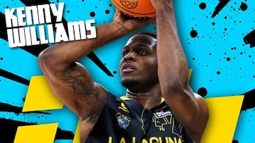 Kenny Williams, nuevo jugador de La Laguna Tenerife.