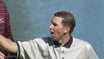 <b>DUODÉCIMO.</b> Sergio García no hizo un buen tercer recorrido en Kapalua y queda lejos de las opciones de conquistar el trofeo.