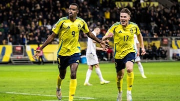 Gyökeres e Isak, pareja dorada