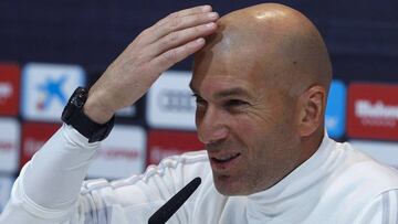 Zidane: "Ahora no necesito un portero, en junio puede ser"