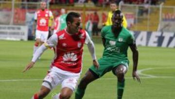 Independiente Santa Fe le gana a Equidad 1-0 por los octavos de final de la Copa Águila.