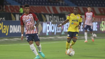 Pasto - Junior en la Liga BetPlay