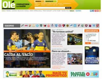 Portadas de la prensa extranjera