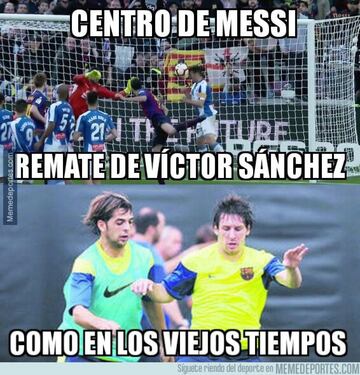 Los mejores memes del derbi Barcelona - Espanyol
