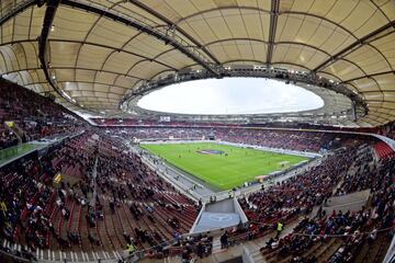 El Mercedes-Benz Arena donde juega el Stuttgart.