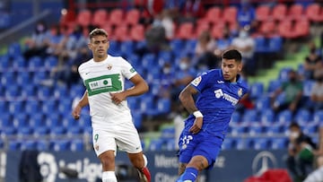 13/09/21 PARTIDO PRIMERA DIVISION 
 GETAFE - ELCHE
 LUCAS BOYE  MATHIAS OLIVERA