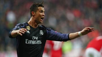Cristiano Ronaldo, celebrando uno de sus goles