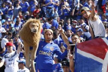 Universidad de Chile ante Unión La Calera en la última fecha del Apertura.