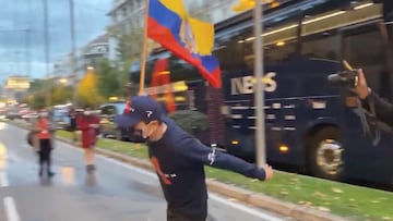 Ecuador se sinti¨® en La Vuelta: la emocionante sorpresa de Carapaz a sus compatriotas