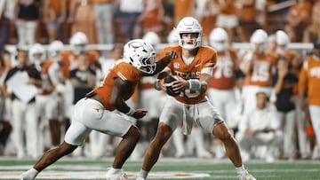 Manning, a highly-touted recruit and the grandson of former NFL quarterback Archie Manning, has shown promise in his appearances so far.